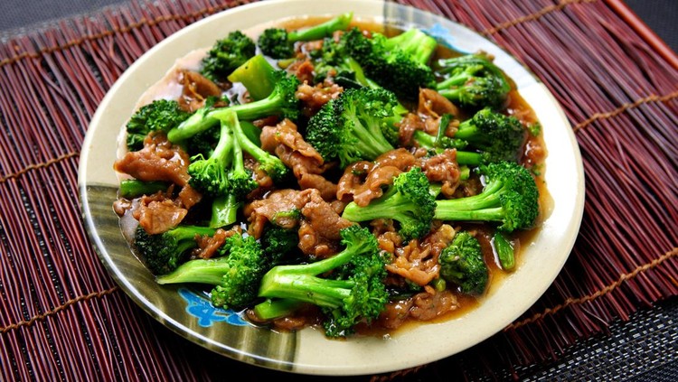 Chinese Dish, beef and broccoli