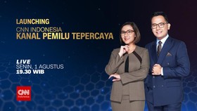Kanal Pemilu Tepercaya CNN Indonesia Diluncurkan Hari Ini