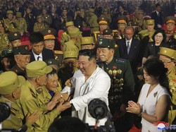 Bangganya Kim Jong-Un Deklarasi Menang Lawan Corona