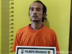 Polisi Kesulitan Periksa ODGJ Penikam Bos Swalayan 999 Pekanbaru