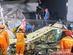 Evakuasi Bangunan Roboh di Jakpus Selesai, Kasus Didalami Polisi