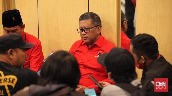 Sekjen DPP PDIP Hasto Kristiyanto mengungkapkan partainya berambisi untuk menang di Pemilu 2024.