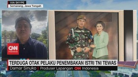 VIDEO: Terduga Otak Pelaku Penembakan Istri TNI Ditemukan Tewas