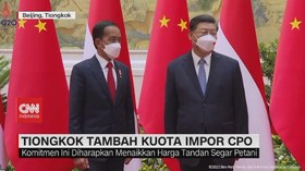 VIDEO: Tiongkok Tambah Kuota Impor CPO
