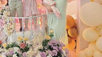 <p>Ini potret kebersamaan <em>baby</em> Austine bersama sang Bunda dan kedua kakaknya, Andrew Orham dan Audie Orla. (Foto: Instagram @devinahermawan)</p>