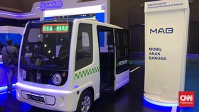 Metropod, Calon Angkot Bertenaga Listrik dan Tanpa Sopir di IKN