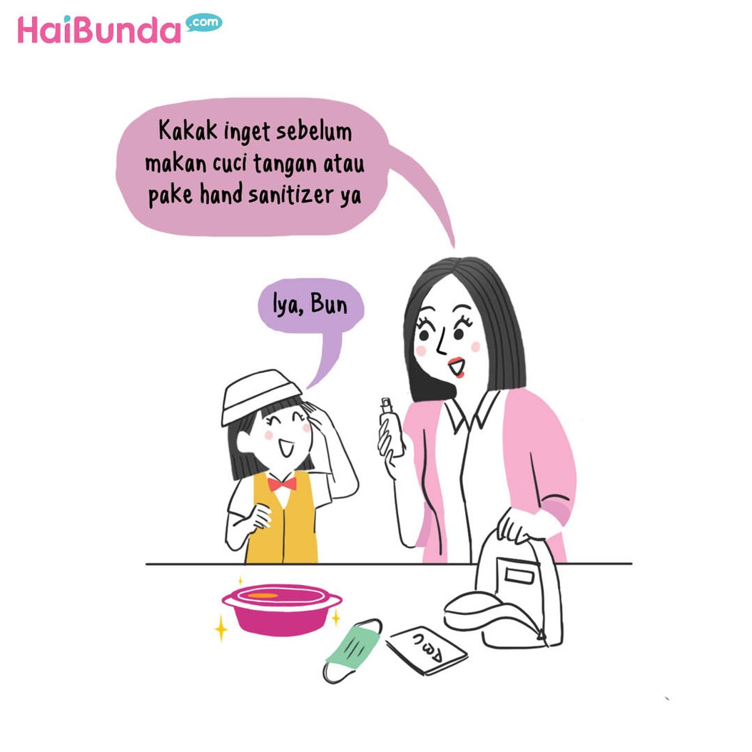 Komik Bunda: Taperwer Bunda, Huhuhu...