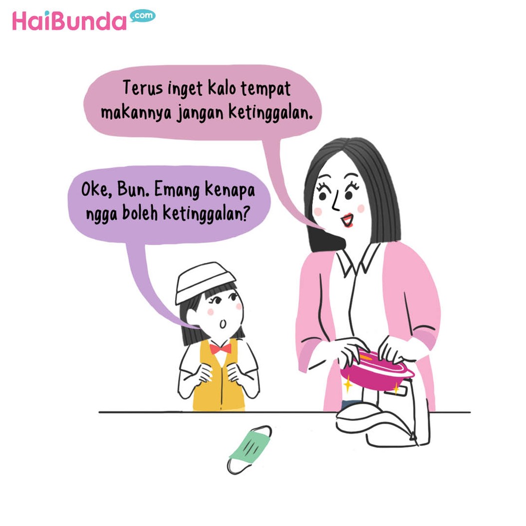 Komik Bunda: Taperwer Bunda, Huhuhu...