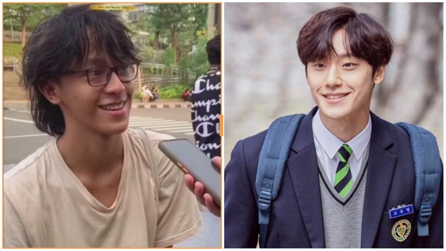 Pria mirip Lee Do Hyun