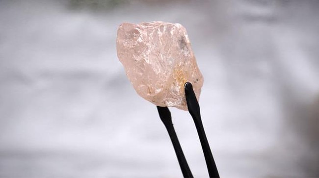 Berlian pink yang ditemukan di Angola diklaim sebagai yang terbesar yang pernah ditemukan dalam 300 tahun terakhir.