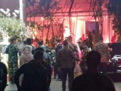 Momen Kedatangan Jokowi-Maruf di Resepsi Putri Anies Baswedan