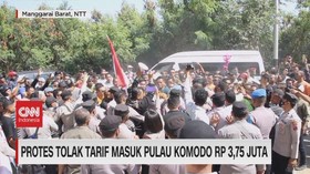 VIDEO: Protes Tolak Tarif Masuk Pulau Komodo Rp.3,75 Juta