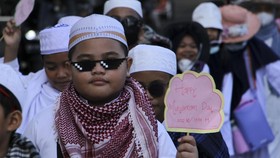 FOTO: Pawai Penuh Pesan Sambut Tahun Baru 1444 Hijriah