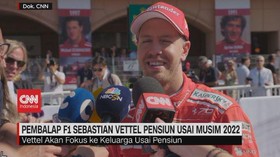 VIDEO: Pembalap F1 Sebastian Vettel Pensiun Usai Musim 2022