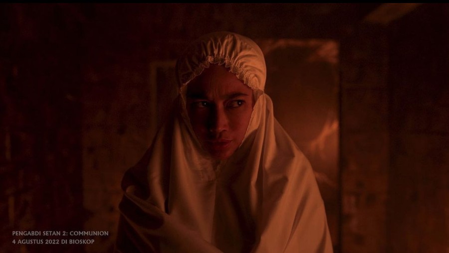 Cuplikan adegan di Pengabdi Setan 2.