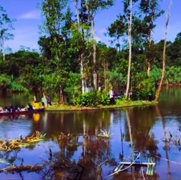 Fenomena Unik Pulau Begansar di Kapus Hulu, Bisa Bergerak Sendiri