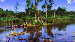 Fenomena Unik Pulau Begansar di Kapus Hulu, Bisa Bergerak Sendiri