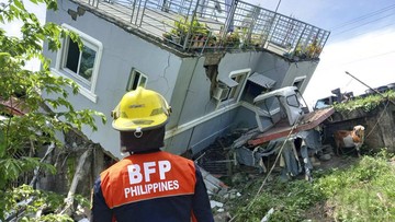 Gempa Magnitudo 6,9 di Filipina Tewaskan 5 Orang