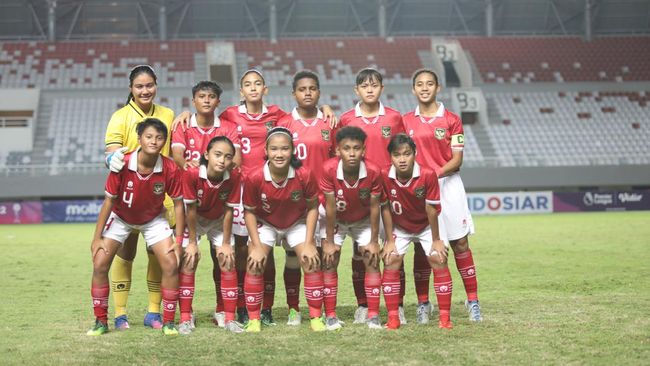 Link Live Streaming Timnas Putri Indonesia vs Arab Saudi Malam Ini