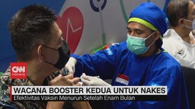 VIDEO: Wacana Booster Kedua untuk Nakes