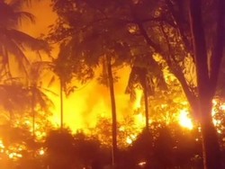 40 Kamar Hotel Jambuluwuk Oceano di Gili Trawangan Terbakar