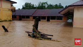 Hujan Deras, Banjir Rendam Ratusan Rumah di Maluku Tengah