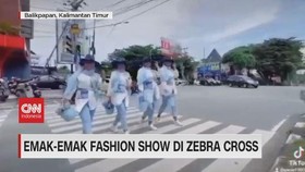 VIDEO: Demam Fashion Show: Di Zebra Cross dan Kawasan Borobudur