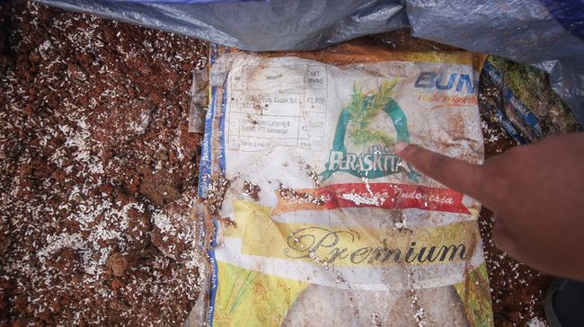 Hotman Paris Hutapea, kuasa hukum JNE, menyebut ada 3,4 ton beras bansos yang dikubur di Depok.