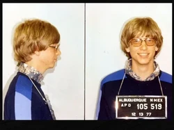 Viral Foto Lawas Bill Gates Ditangkap Polisi, Kenapa?