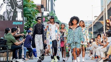 Citayam Fashion Week Dibubarkan dari Sudirman, Bonge CS Catwalk di Kuningan