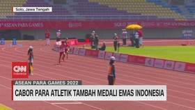 VIDEO: Cabor Para Atletik Tambah Medali Emas Indonesia