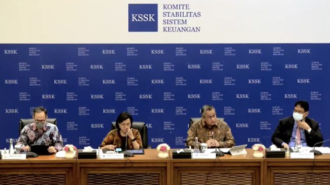 Sri Mulyani Cs Pastikan Stabilitas Sistem Keuangan RI Terjaga