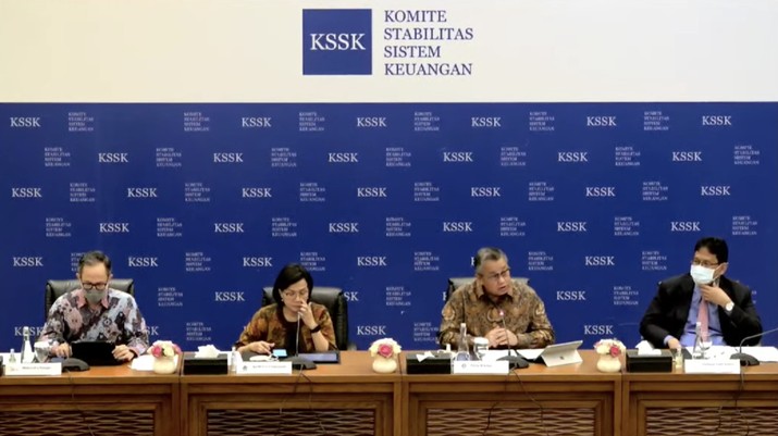 Gubernur Bank Indonesia Perry Warjiyo dalam Acara Konferensi Pers: Hasil Rapat Berkala III KSSK 2022 (Tangkapan Layar Youtube Kementerian Keuangan RI)