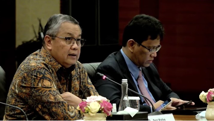 Gubernur Bank Indonesia Perry Warjiyo dalam Acara Konferensi Pers: Hasil Rapat Berkala III KSSK 2022 (Tangkapan Layar Youtube Kementerian Keuangan RI)