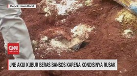 VIDEO: JNE Akui Kubur Beras Bansos Karena Kondisinya Rusak