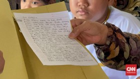 Pesan Terakhir Kopda Muslimin untuk Anak di Selembar Surat