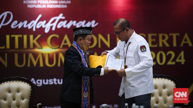 Partai Masyumi termasuk yang parpol yang tidak bisa mengikuti Pemilu 2024 karena tidak memenuhi syarat yang ditetapkan KPU.
