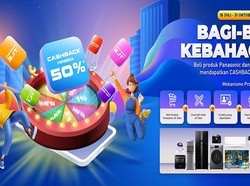 Promo Panasonic Bagi-Bagi Kebahagiaan Beri Cashback hingga 50%