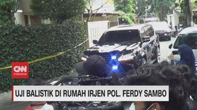 VIDEO: Uji Balistik di Rumah Irjen Pol. Ferdy Sambo