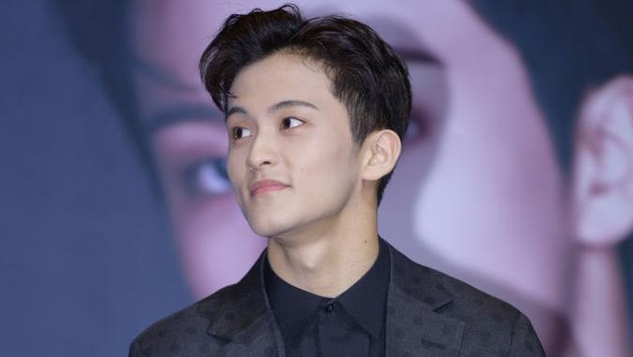 SEOUL, SOUTH KOREA - OCTOBER 02: Mark of SuperM attends the press conference at Dragon City Hotel on October 02, 2019 in Seoul, South Korea. (Photo by The Chosunilbo JNS/Imazins via Getty Images)