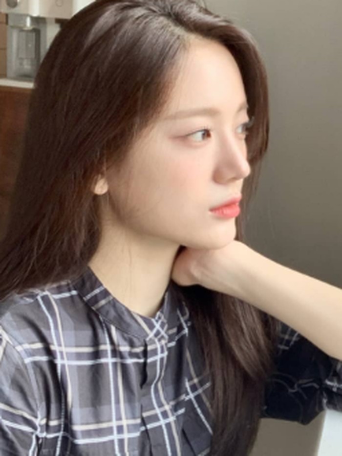 Dalam acara tersebut, Jang Gyuri berhasil menempati ranking 9, dan debut bersama girl group fromis_9./ foto: instagram.com/gyurious_j