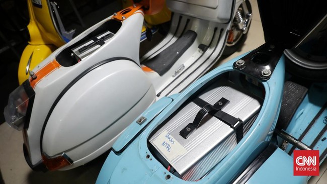 Menurut Polri pemilik motor perlu menyelesaikan kewajiban pembayaran denda jika statusnya ditilang ETLE jika ingin ikut program subsidi konversi motor listrik.