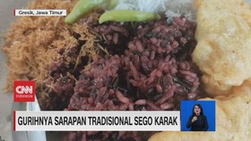 VIDEO: Gurihnya Sarapan Tradisional Sego Karak