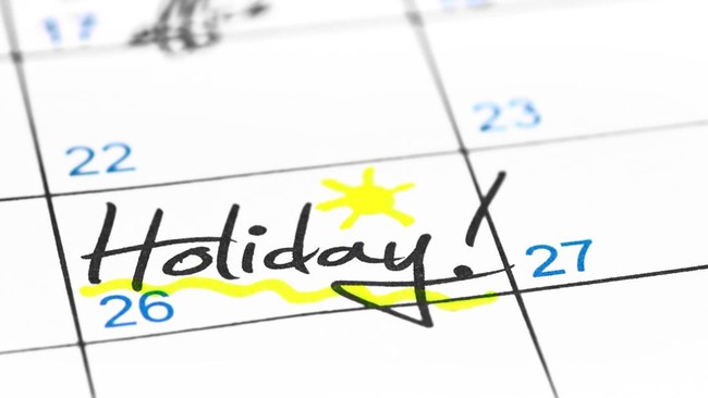 Berdasarkan Surat Keputusan Bersama (SKB) telah ditetapkan tiga hari libur nasional dan dua hari cuti bersama pada Mei 2024.