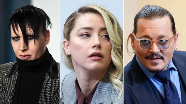 Marilyn Manson curhat kepada Johnny Depp tentang hubungannya dengan kekasihnya saat itu yang disebut mirip dengan perlakuan Amber Heard.