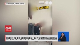 VIDEO: Viral Kepala Desa Diduga Gelar Pesta Minuman Keras