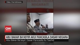 VIDEO: Abu Bakar Ba'asyir Akui Pancasila Dasar Negara
