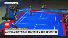 VIDEO: Antisipasi Covid-19 Kontingen APG Indonesia
