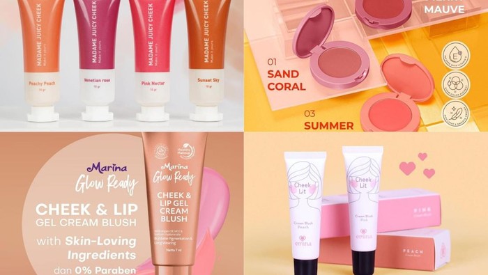 BeauPicks: 5 Cream Blush dari Brand Lokal Harga di Bawah Rp50 Ribu