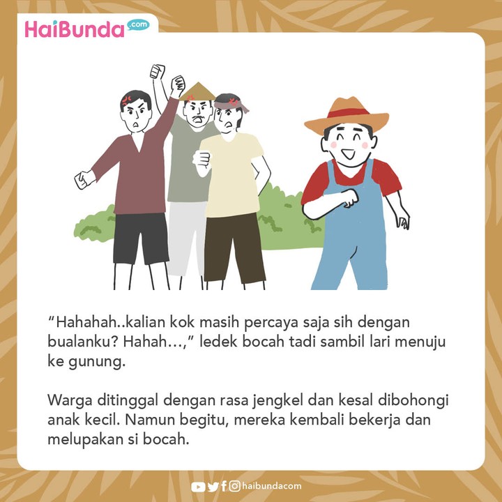 Dongeng Nusantara Serigala dan Bocah Penggembala